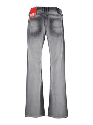 Diesel Five-Pocket Faded Jeans - Gray