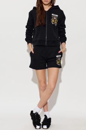 Moschino Hoodie, Womens, Black