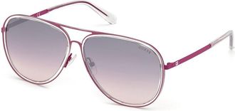 Guess GU6982 72Z Mens Sunglasses Purple Size 64