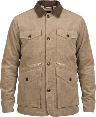 Fortela Ottawa Field Jacket - Heren - Zomerjassen - Beige - L - Leer - Jassen