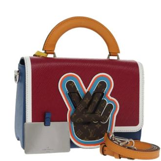 Louis Vuitton Tweedehands leren handtassen - Dames - Pre-owned - Veelkleurig - Maat: ONE Size Leer
