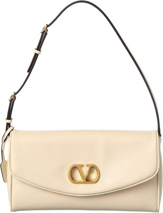 Valentino De Vain Small Denim Shoulder Bag