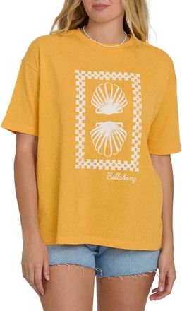 Billabong Balance of Waves Oversize Cotton Graphic T-Shirt in Sun Kissed at Nordstrom, Size X-Large