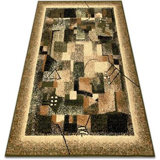 RugsX Rugsx - Alfombra Bcf Morad Impresja Cl&aacute;sico - Verde Oliva Green 240x340 Cm