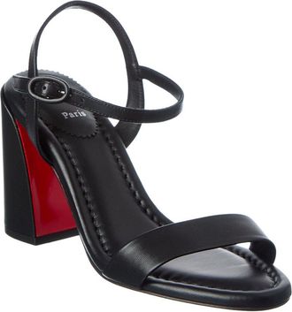 Christian Louboutin Jane 85 Leather Sandal