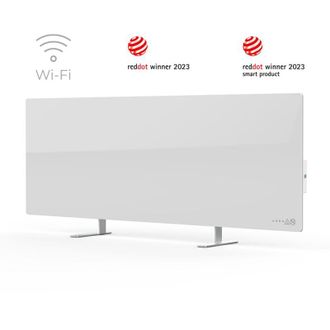 OEM Calefactor El&eacute;ctrico Inteligente Aeno Gh2s Premium Eco De 700 W Con Aplicaci&oacute;n En Blanco