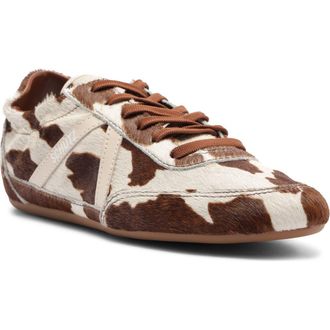 Schutz Eight Genuine Calf Hair Sneaker in Pearl Pony at Nordstrom, Size 7.5