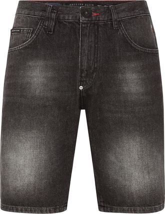 Philipp Plein Denim Korte Broek
