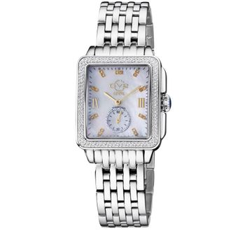 Gevril Group Bari Tortoise Mother of Pearl Dial Ladies Watch 9258B
