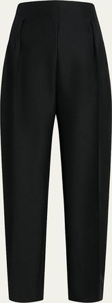 Khaite Somera Barrel-Leg Pants