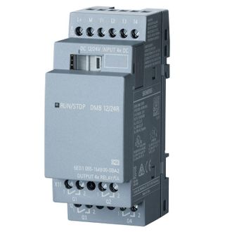 SIEMENS M&oacute;dulo De Ampliaci&oacute;n Logo Dm8 12/24r 6ed10551mb000ba2