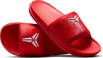 Nike Mens Kobe Offcourt Slides in Red | IF2870-600