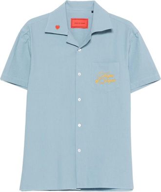 Vision Of Super Logo-embroidered Shirt