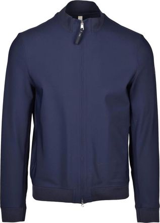 Duno Jassen, Heren, Blauw, M, Technische Jas met Ritssluiting