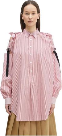 Undercover Shirt - Dames - Overhemden - Roze - XS - Katoen - Overhemden