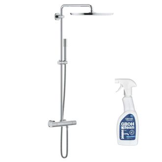 GROHE Columna De Ducha Termost&aacute;tica Rainshower System 400 + Limpiador Grohclean