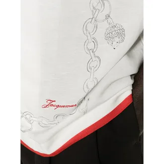 Jacquemus Chain Print Shirt - White