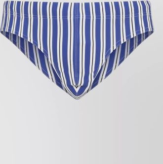 Tom Ford striped swim brief elastic waistband