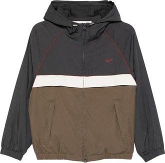 Dunst Hooded Colour-block Windbreaker