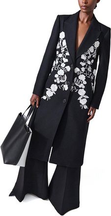 Carolina Herrera Wool-Blend Single-Breasted Coat