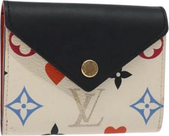 Louis Vuitton Pre-owned Wallets, female, Multicolor, Size: ONE SIZE Pre-owned Canvas Wallet