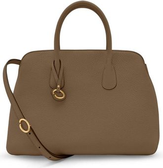 Oscar De La Renta The Ivy tote bag - women - Calf Leather - One Size - Grey