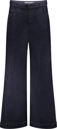 Geisha Wide Jeans - Dames - Jeans - Blauw - Maat: L Katoen