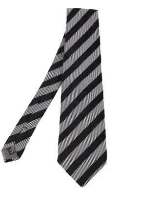 Gianfranco Ferre striped tie - Black
