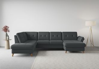 Sit&more Wohnlandschaft »Göteborg« inkl. Sitztiefenverstellung, wahlweise mit Bettfunktion & Bettkasten