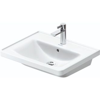 Duravit Duravit - Lavabo D-neo, 600x480mm, 1 Agujero Para Grifo, Con