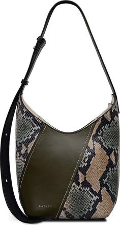 Radley London Beaton Close - Patchwork Small Ziptop Crossbody Bag in Pine Needle at Nordstrom