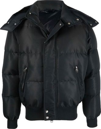 Alexander McQueen Alexander McQueen wolmix gewatteerde bomberjack