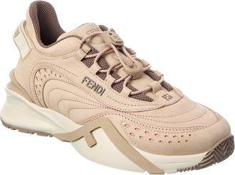 Fendi Fendi Flow Leather Sneaker
