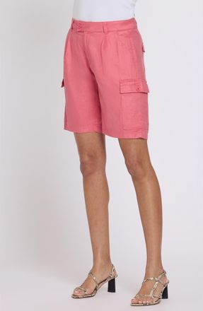 NYDJ Cargo Bermuda Shorts in Desert Rose at Nordstrom, Size 2