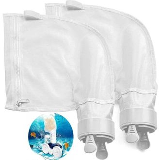 Elle Juego De 2 Bolsas De Lodo Adaptables De Alta Calidad, Filtro De Repuesto De Gran Capacidad Para El Robot Limpiafondos Polaris 280 O 480