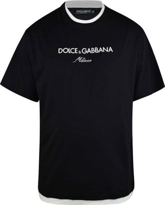 Dolce & Gabbana Dolce&Gabbana T-shirt Zwart