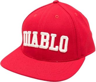 Willy Chavarria Mamsa 003-006 069N Wired - Heren - Petten - Rood - ONE Size - Polyester - Accessoires