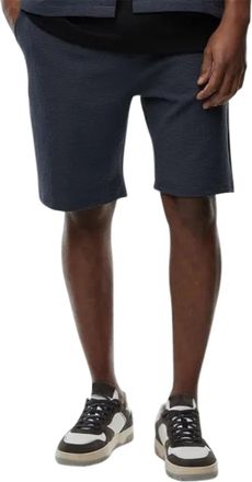Genti Korte joggingsbroek Genti grijs normale fit