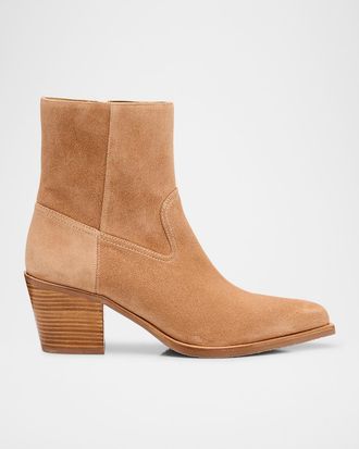 Stuart Weitzman Tate Suede Booties