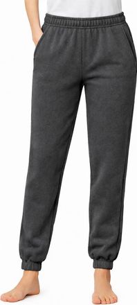 Generic Womens Oversized Fleece Joggers Casual Plain Baggy Trousers Ladies Elastic Waist Drawstring Tracksuit Bottoms Gym Workout Jogging Pants UK 8-22 Charco