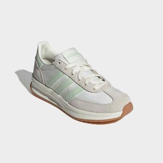 adidas Sneaker ADIDAS SPORTSWEAR RUN 70S 2.0, Damen, Gr. 42,5, sanftes wei&szlig;, linen gr&uuml;n, gum 1, Leder, Textil, Schuhe Sneaker, inspiriert vom Design des SL72