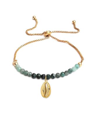 Liv Oliver 18K 1.50 Ct. Tw. Emerald Bracelet