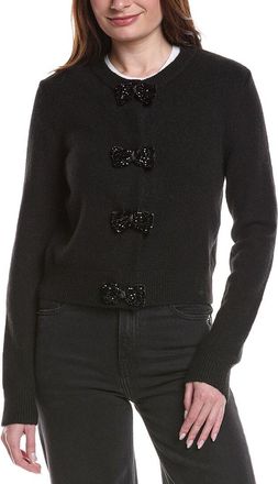 endless rose Endless Rose Bow-Trim Cardigan