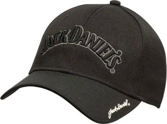Jack Daniels Mens Performance Baseball Cap Hat In Black