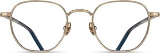 Matsuda M3161 Brushed Gold RX - Dames - Brillen - Geel - ONE Size - Accessoires
