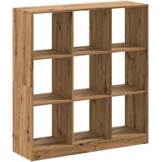 vidaXL Estanter&iacute;a De Madera De Ingenier&iacute;a Roble Artesano 102x32x108 Cm Vidaxl