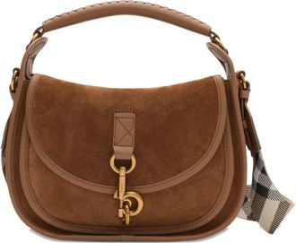 Burberry Borsa a tracolla B Clip piccola - Marrone