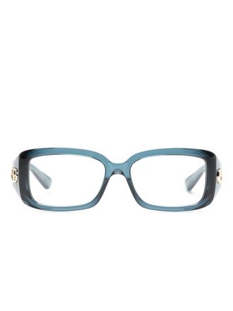 Gucci Occhiali squadrati - Blu