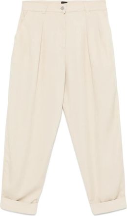 BOSS Pantaloni in twill - Toni neutri