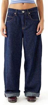 BDG Jaya Low Rise Wide Leg Jeans in Rinse Denim at Nordstrom, Size 32 32